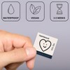 Temporalis® Heart Tattoo Temporary Vegan Waterproof EU Cosmetic Lasts 1