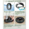RidTianTek 10x2.30-6.5 Tire 10 Inch Tubeless Tire for NIU KQi2