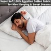White Flat Sheet King Size 100% Egyptian Cotton 300 Thread