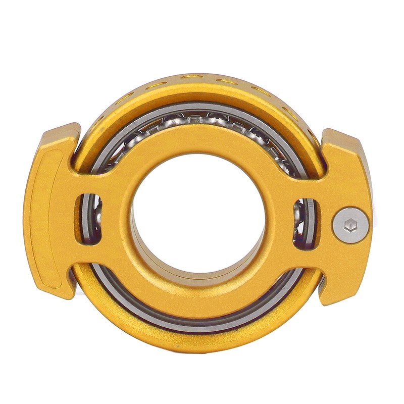 Fingertip Gyroscope Reduce Anxiety Free Rotating Metal Ring Decompression Toy