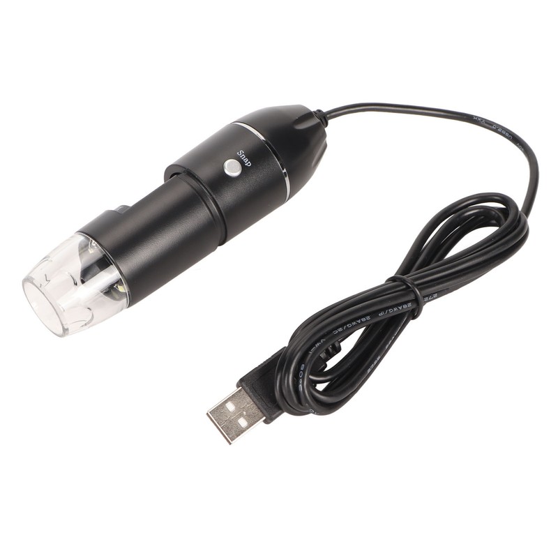 USB Type C Digital Microscope 50X to 1600X Microscope Camera