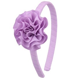 7Rainbows 1 Pcs Purple Carnation Flower Mothers Day Headbands Gift for Mom Girls Toddlers Teens.