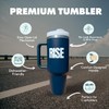 Rise 40 oz Premium Stainless Steel Insulated Tumbler with Handle