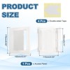 PATIKIL Access Panel for Drywall 115x145mm, 1 Set ABS Plastic