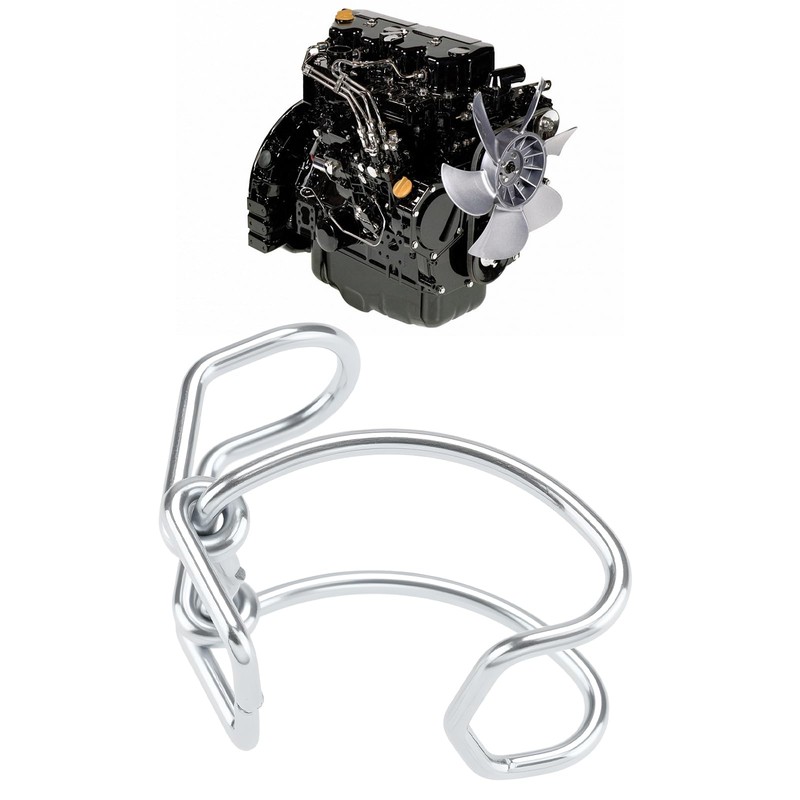 Create idea 3Pcs Air Filter Outer Back Cover Clamp Compatible