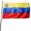 DANF Venezuela Flag 3x5 Ft 8 Stars Thick Polyester, Fade