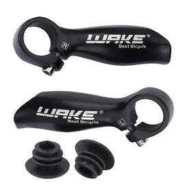 Kigauru Bicycle Bar End Bar Aluminum Alloy Auxiliary Handlebar Inner Diameter 22.2mm Bicycle Handlebar End Grip Bike Bar End Lightweight Cycling Accessories