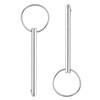 sourcing map 2Pcs 6mmx60mm Quick Release Pins, 316 Stainless Steel