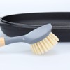 White Magic Eco Basics Cast Iron Brush – Ergonomic Bamboo