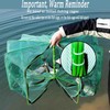 Collapsible Net Fishing Cage Shrimp Cage Crab Cage Bait Trap