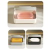 Sbomi Double Layer Removable Soap Dish, Soap Dish with Drain