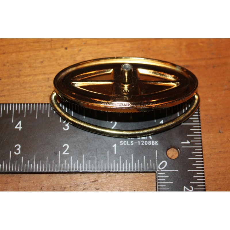 Vintage Amerock BP 866-3 Antique Brass Dresser Drawer Curio Pull