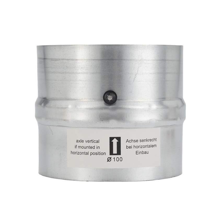 IRSTBL - 4 Inch Backdraft Damper HVAC Duct Insert -