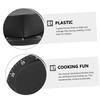 GRIRIW Manual Mechanical Kitchen Timer Stainless Steel Baking Reminder Device