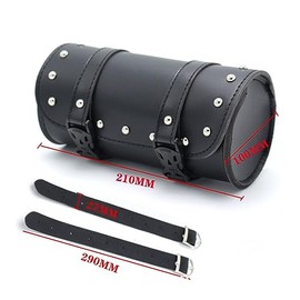Tefola Bolsa de Herramientas para Motocicleta Universal, Ajuste Sin Perforación Mochila para moto, Accesorios para Moto, Fácil Instalación, Amplia Capacidad para Guardar Objetos Prácticos