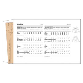 MCCALLS Sewing Pattern M8504K5 Misses' Jacket by Melissa Watson K5 (8-10-12-14-16)
