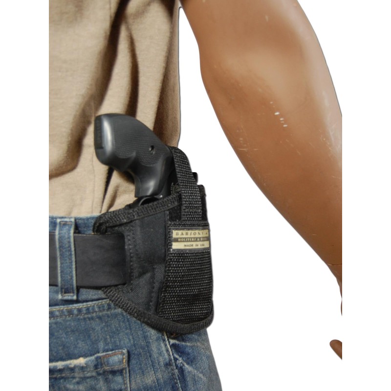 Barsony 6 Position Ambidextrous Pancake Holster for S&W J Frame