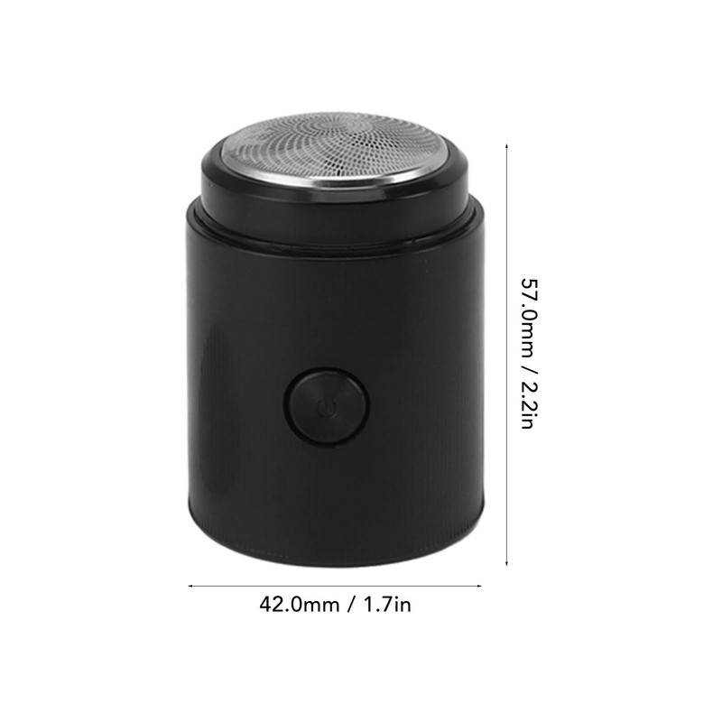 Mini Electric Beard Trimmer for Men Rechargeable Portable Travel Pocket