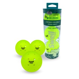 Swell PBG Sports Outdoor Pickleballs - 40 Hole Pickleball Balls - USA Pickleball (USAPA) Approved