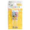 Misasa Peanuts Snoopy Band Clip Button Blue and Pink 8548