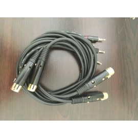 Access  1M  premium 3.5mm to XLR 3 pin female plug microphone mic cable