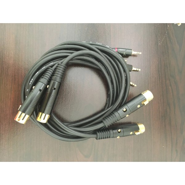 Access  1M  premium 3.5mm to XLR 3 pin female plug