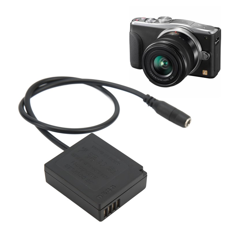 DMW DCC11 BLG10 BLE9 Dummy Battery DC Coupler for Lumix