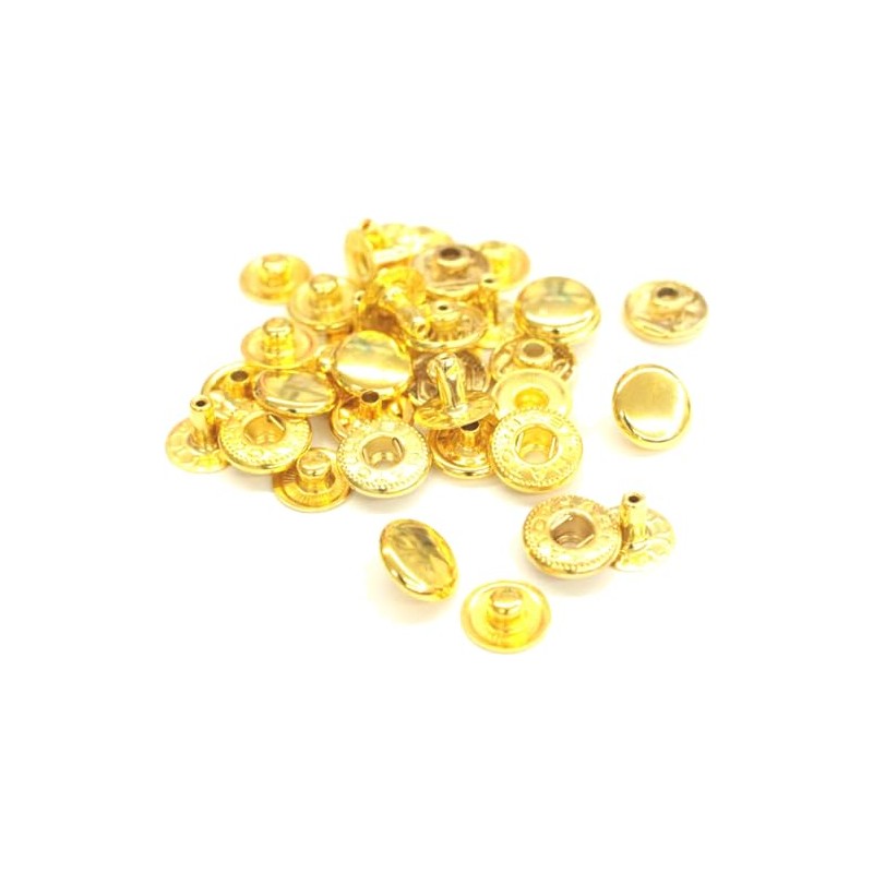 Kraft Spring Hook Gold 0.4 inch (10 mm), Pack of