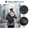 SUIKIHUM Sling Bag for Men, Anti Theft Mini Backpack with