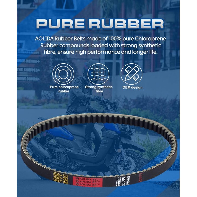 842 20 30 Kevlar Drive Belt for GY6 125 150