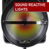 beFree Sound 12 Inch Bluetooth Rechargeable Portable PA Party Speaker