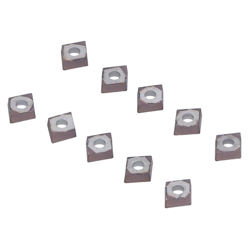 10Pcs CNC Turning Inserts Carbide Blade Replacement Lathe Metal Cutting