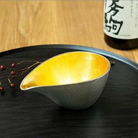 Nousaku 511221 Katakuchi - Medium - Gold Foil Approx. 8.3 fl oz (235 cc) [Tin]