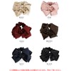 JewelVOX Hair Accessories, Scrunchy, Hair Elastic, Ribbon, Grosgrain Stitching, Pink,