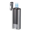Visol Tiger Double Flame Butane Torch Refillable Gas Lighter (Shipped