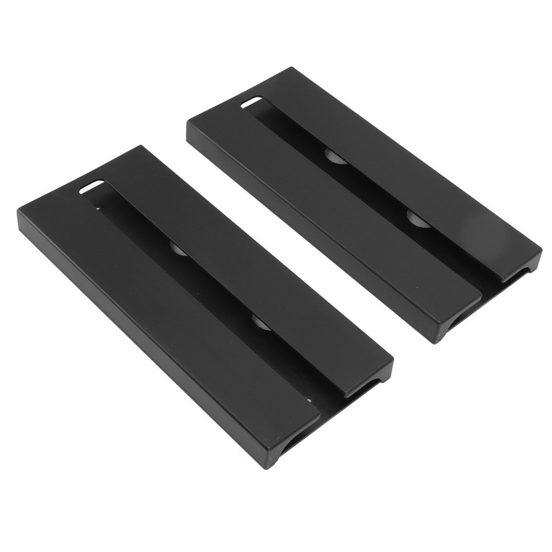 2Pcs Black Red Wine Glass Holder Self Adhesive Plastic Wine