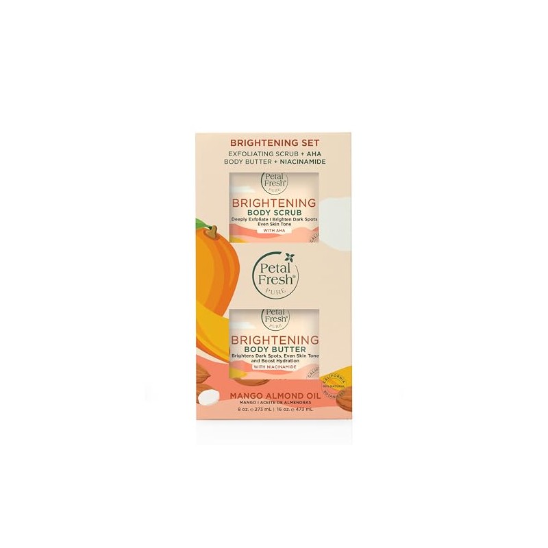 Petal Fresh Pure Mango & Almond Oil Brightening Body Scrub