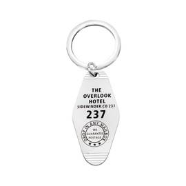 FOTAP OVERLOOK HOTEL Room 237 KEYCHAIN Hand Stamped Key Tag (OVERLOOK HOTEL)