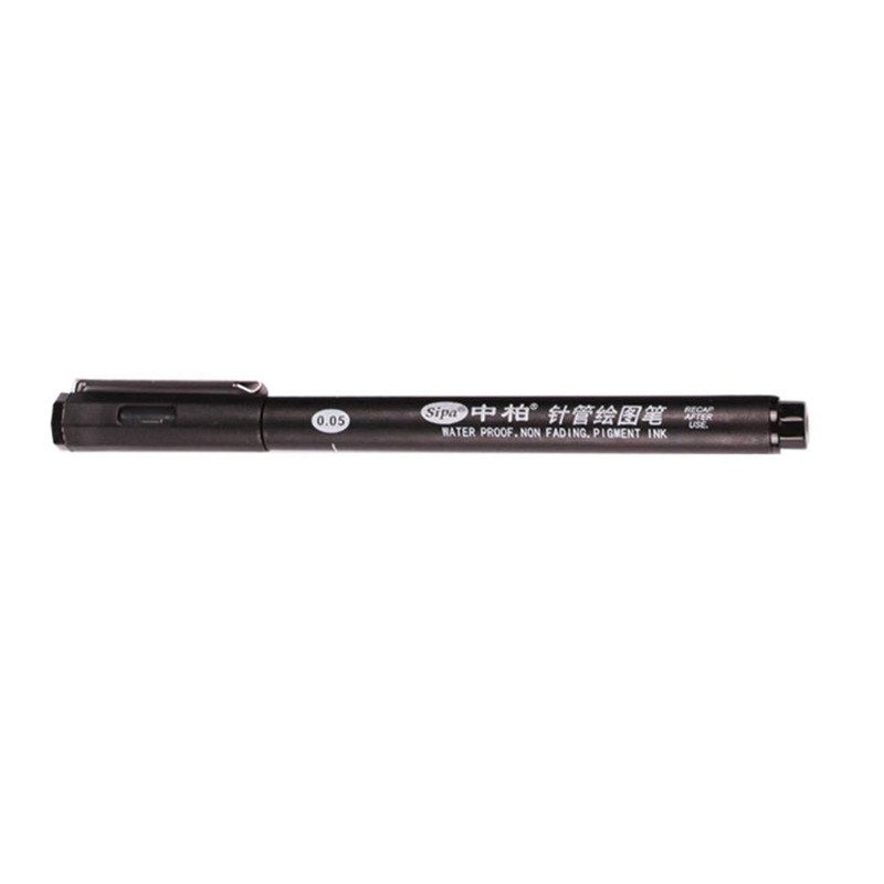 Fine liner Pens 7 Sizes Fineliner Black 0.05 mm -