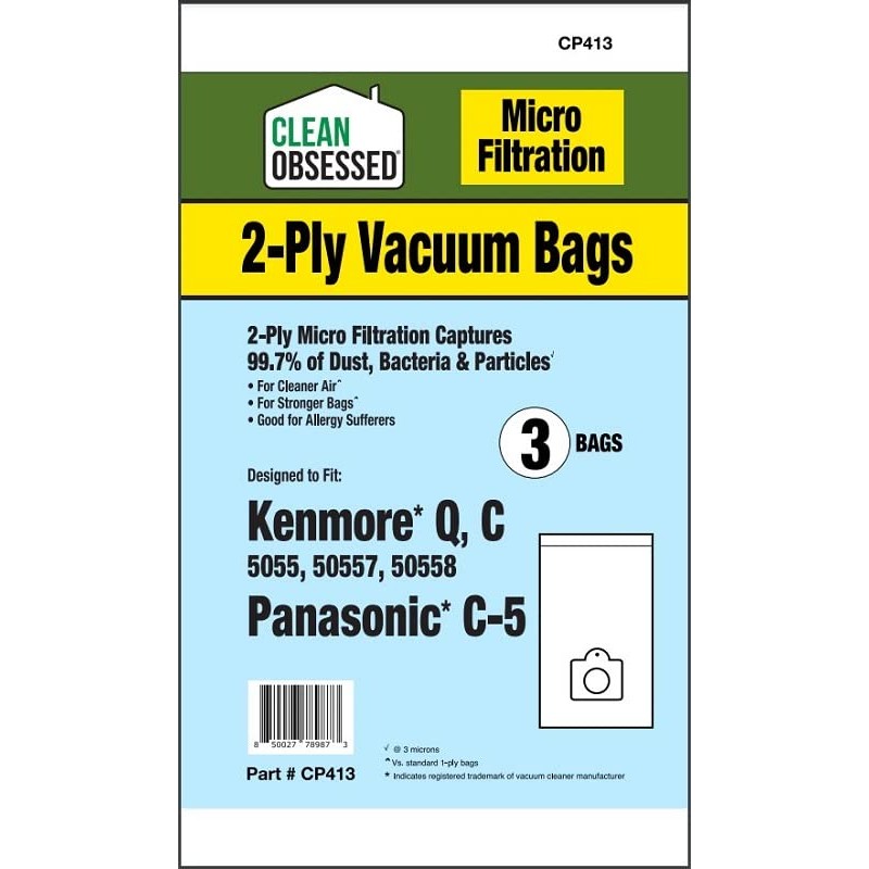 Clean Obsessed Replacement For Kenmore Type C 5055, 50558 Micro