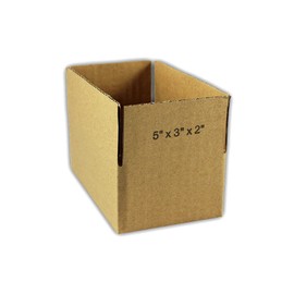 200 EcoSwift 5x3x2 Corrugated Cardboard Packing Boxes Mailing Moving Shippings Box Cartons 5 x 3 x 2 inches