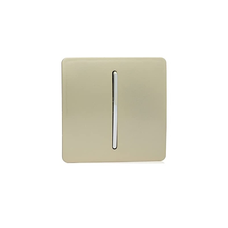 Trendi Artistic Modern Glossy Tactile Auto Retractive Door Bell Switch