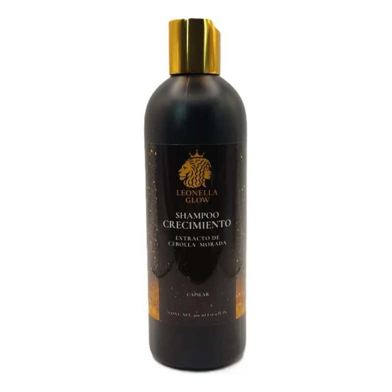 Shampoo Crecimiento Extracto Cebolla Morada Leonella G 500ml
