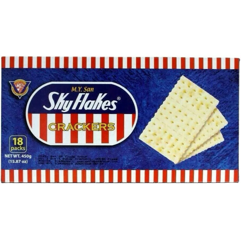 M.Y. San SkyFlakes Crackers Individually Wrapped 18 Packs 15.87 oz