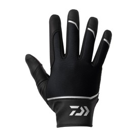 Daiwa DG-7225W Offshore Titanium α Gloves, Black, M