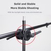 Diyeeni Handle Head Reflector Mount Double Wheel Light Tripod Adapter