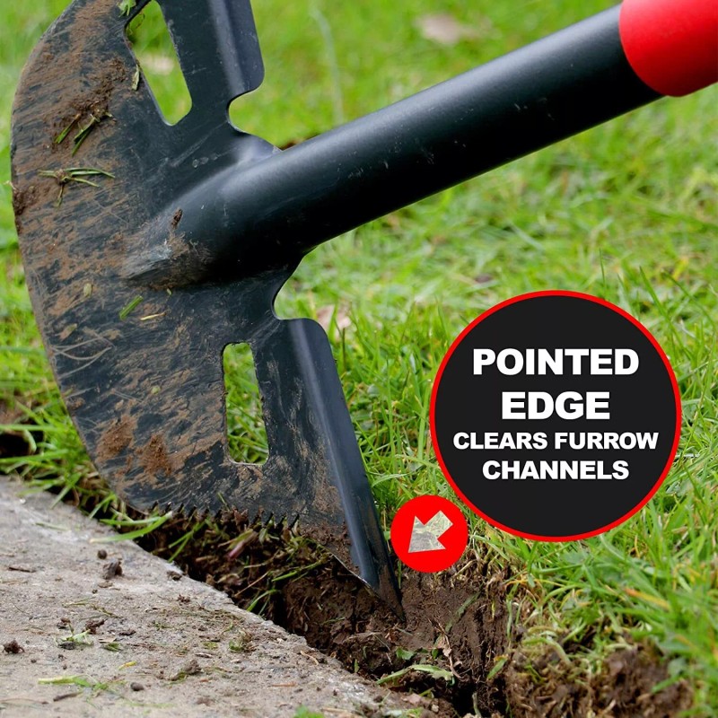 Roamwild Multi-Digger Garden Edger – With Soft Dual Grip -