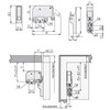 SO-TECH® Spring Door Catch Mini Latch with Retaining Plate Improved