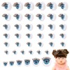 PH PandaHall 24 Pair 6 Sizes 3D Safety Eyes with