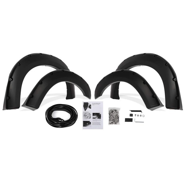 Fender Flares Kit Compatible for 1999-2007 For Ford For F250